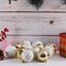 RN’D Christmas Decorative Ball Ornaments – White and Gold Christmas Ball Hanging Tree Ornament Set Assorted Designs - 30 Piece Set